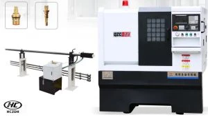 라인 Cnc 선반 기계의 긴 막대 피더
